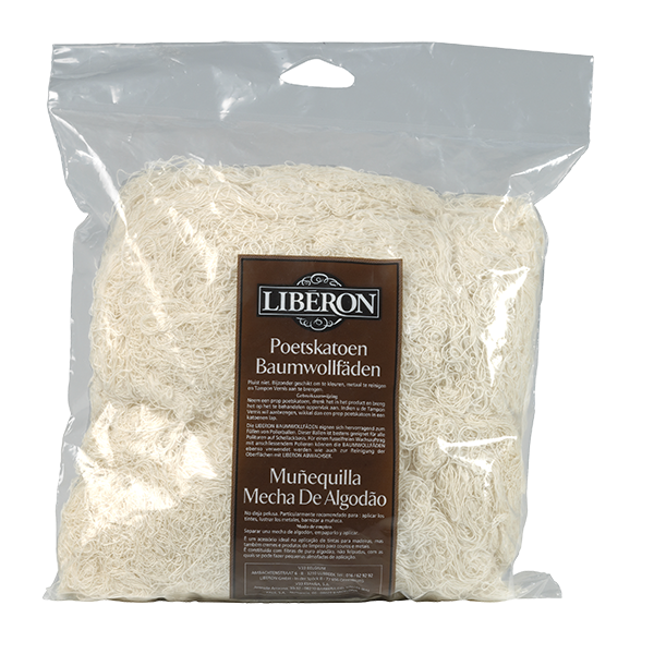 muñequilla de algodón
